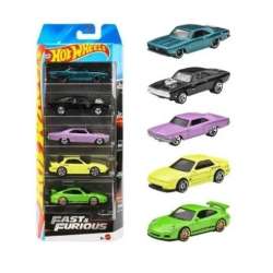 Hot Wheels Fast & Furious Szybcy i wściekli 5szt