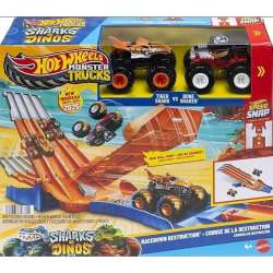 Hot Wheels Monster Truck Wyścig z demolką 2auta