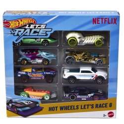 Hot Wheels Let's Race Zestaw 8 pojazdów - 1