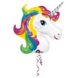 Balon foliowy Jednorożec Rainbow 83x73cm P35 luz (3129902) - 1