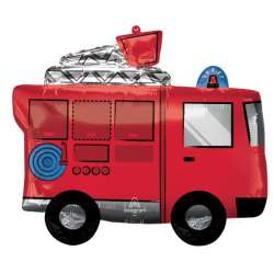 Balon foliowy SuperShape Fire Truck 66x55cm P35 spakowany (4280201) - 1