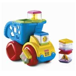 "Fisher-Price" Ciężarówka.z klockmi (B4252) - 4