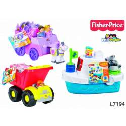 "Fisher-Price" L7194 POJAZD WYŁADOWANY KLOCKAMI - 4