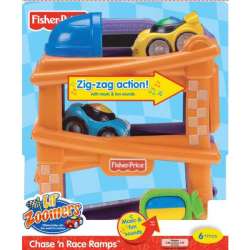 "Fisher-Price" T5773 ZYGZAKOWA RAMPA Z DŹWIĘKAMI +2 AUTA - 2