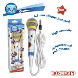 Bontempi Star Dynamiczny mikrofon karaoke 37973 DANTE (041-490005) - 1