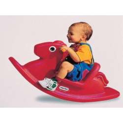 LITTLE TIKES KOŃ NA BIEGUNACH CZERWONY LT-1670 (167000072) - 2