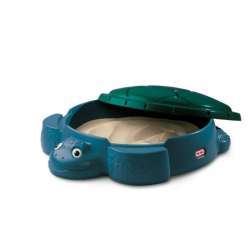 Little tikes Piaskownica żółw Go Green 98x24x110cm (174094) - 1