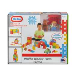 Little tikes Klocki wafle Farma 80el w pud. p2 641527 (641527M) - 1