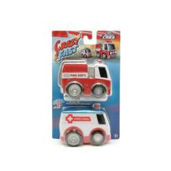 Little tikes Crazy Fast Cars 2-Pack Racin Responders Auto Straż Pożarna, Karetka (659461) - 1