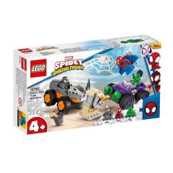 Lego SUPER HEROES 10782 (4szt) Hulk vs Rhino