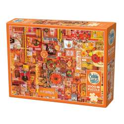 Puzzle 1000 Pomaluj mój świat na kolor pomarańcz.