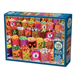 Puzzle 500 Halloweenowe smakołyki