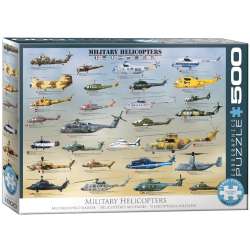 Puzzle 500 Helikoptery wojskowe XXL