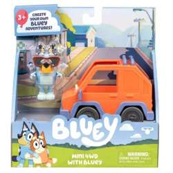Samochód z figurką Bluey