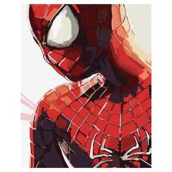 Malowanie po numerach - Człowiek-pająk 40x50cm