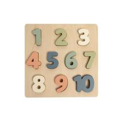 Puzzle drewniane Numery