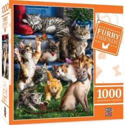 Puzzle 1000 Koty - 1