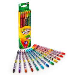 Kredki ołówkowe wykręcane 12 kolorów 7508 Crayola (256360.02) - 1