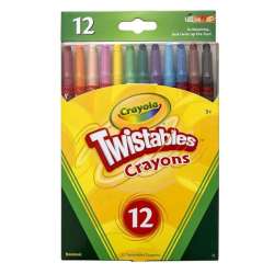 Kredki świecowe wykręcane 12 kolorów 8530 Crayola (256319.02) - 1