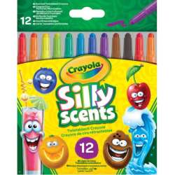 Kredki wykręcane SILLY SCENTS Mini 12 kolorów Crayola (52-9712) - 1