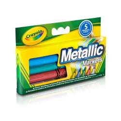 Markery metaliczne 5szt. Crayola (58-5054) - 1