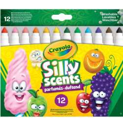 Silly Scents Markery 12 kolorów słodkie zapachy Crayola (58-8337) - 1