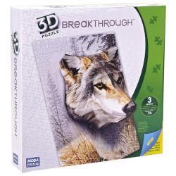 MEGA BLOKS PUZZLE 3D WILK POZIOM 3 - 1