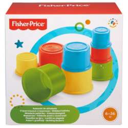 "Fisher-Price" KUBECZKI DO UKŁADANIA w pudełku (75601) - 3