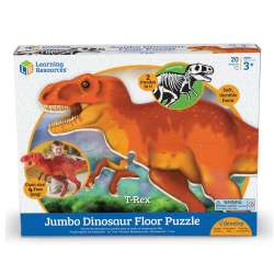 Duże, piankowe puzzle podłogowe, Dinozaur T-Rex - 1