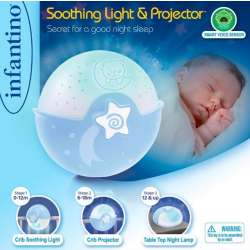 Infantino Projektor 2w1 niebieski (GXP-878387)