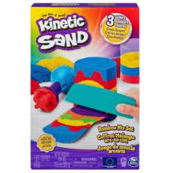 Kinetic Sand Zestaw Tęczowych narzędzi 383g - 1