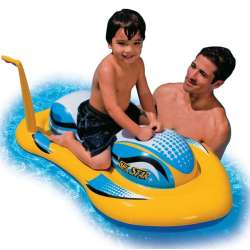 SKUTER DMUCHANY 114x69cm DO ZABAWY W WODZIE -pudełko (GXP-509415) - 3