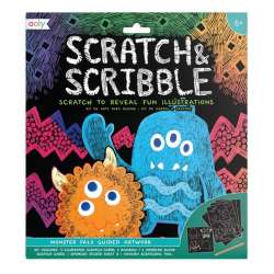 Zdrapywanki Scratch & Scribble Potworki - 1