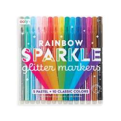 Flamastry z brokatem Rainbow Sparkle Glitter Mark - 1