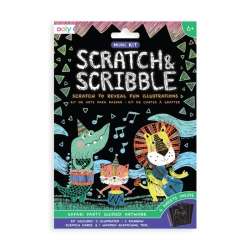 Zdrapywanki Mini Scratch & Scribble Impreza Safari - 1