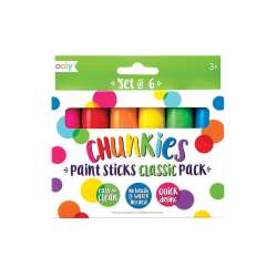 Farby w kredce Chunkies Paint Sticks 6 sztuk