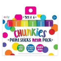 Farby w kredce Chunkies Paint Sticks Neon 6szt - 1