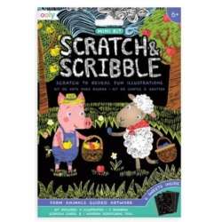 Zdrapywanki Mini Scratch & Scribble Zwierzęta - 1