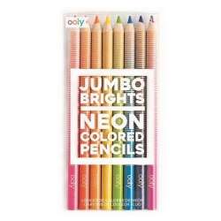 Kredki ołówkowe grube Jumbo Brights neon - 1