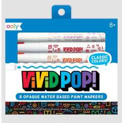 Markery Akrylowe Vivid Pop! Klasyczne Kolory 8szt