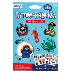 Tatuaże zmywalne mini Tattoo Palooza - Piraci - 1
