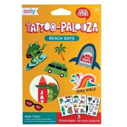 Tatuaże zmywalne mini Tattoo Palooza - Plaża