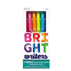 Długopisy kolorowe Bright Writers 6szt