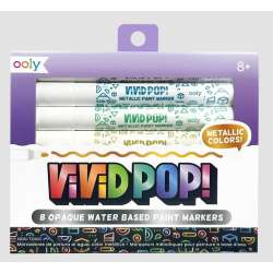 Markery Akrylowe Vivid Pop!! Metaliczne 8szt