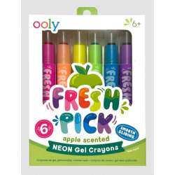 Kredki Żelowe Neonowe Pachnące 6szt - 1