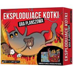 Eksplodujące Kotki: Gra planszowa REBEL