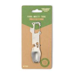 Multitool mini z łyżką i widelcem 12w1