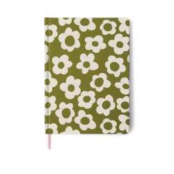Notatnik Jumbo Green Groovy Floral