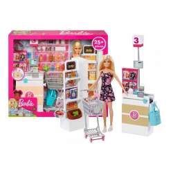 Barbie Supermarket z lalką FRP01 - 1