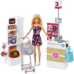 Barbie Supermarket z lalką FRP01 - 1